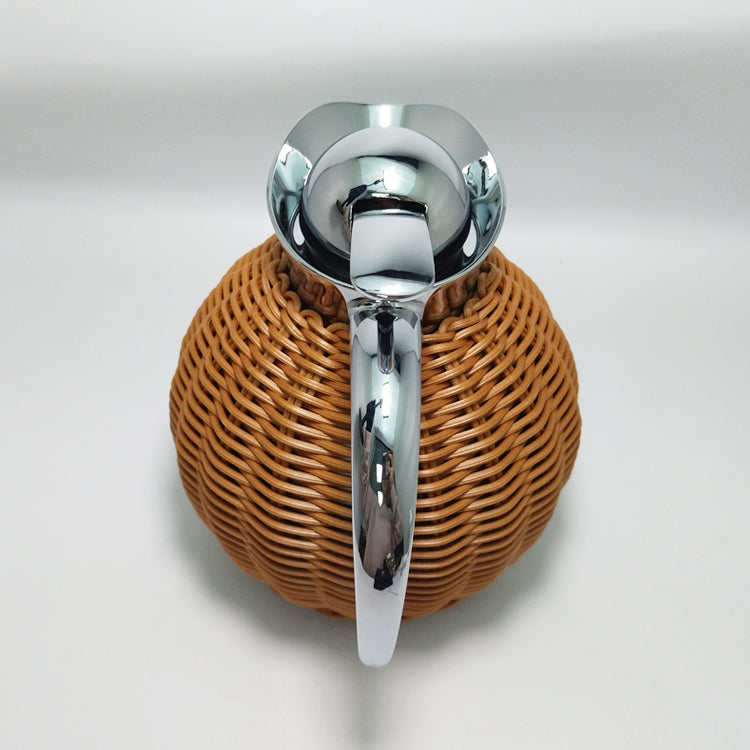 Woven Bamboo Serving Jug