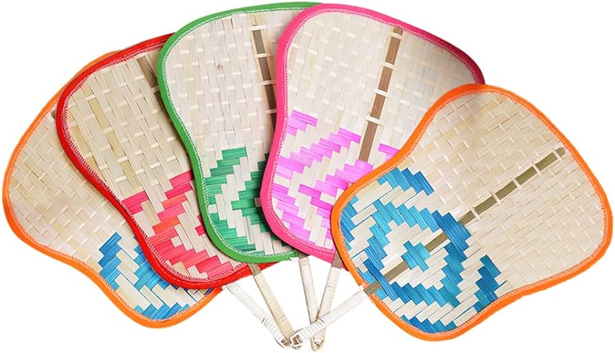 Painted Bamboo Fan